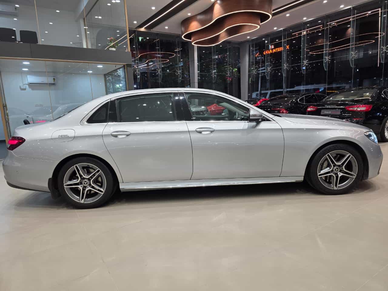 Mercedes-Benz E-Class on the HLC showroom floor